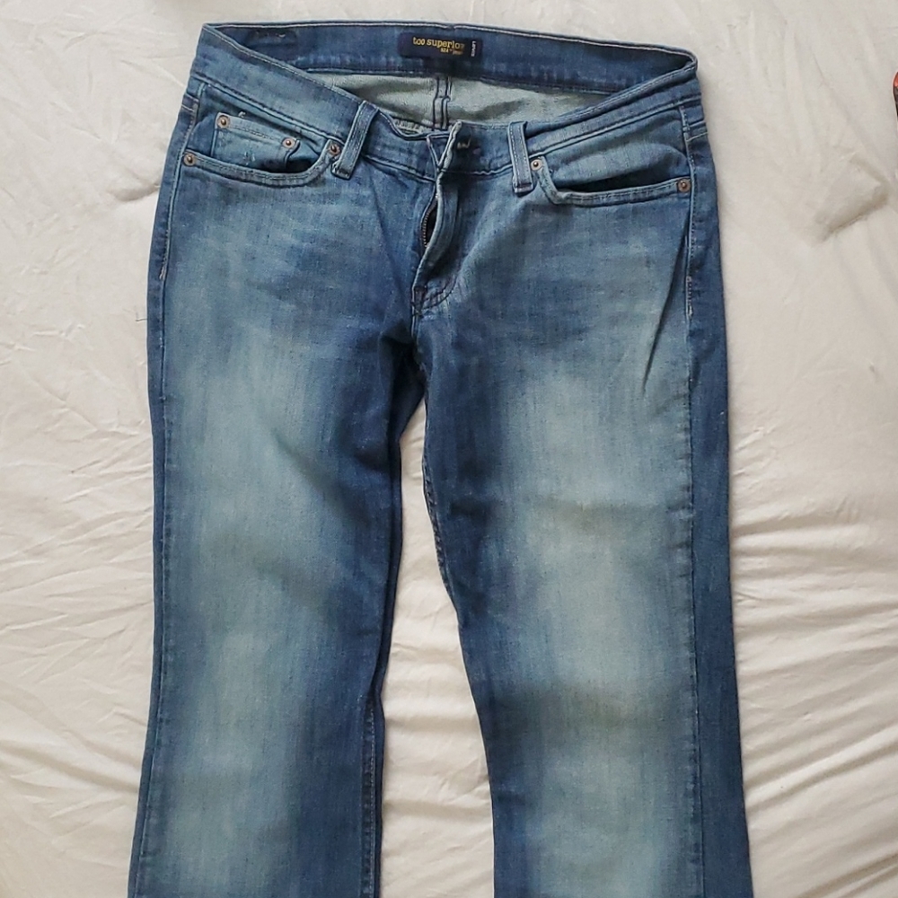 Levi's Too Superlow Boot Cut Size 9M